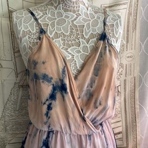 T Party  Fashion Tie Dye summer dress